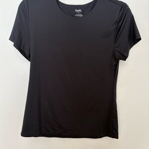 Frank & Oak Black Short Sleeve Tee
